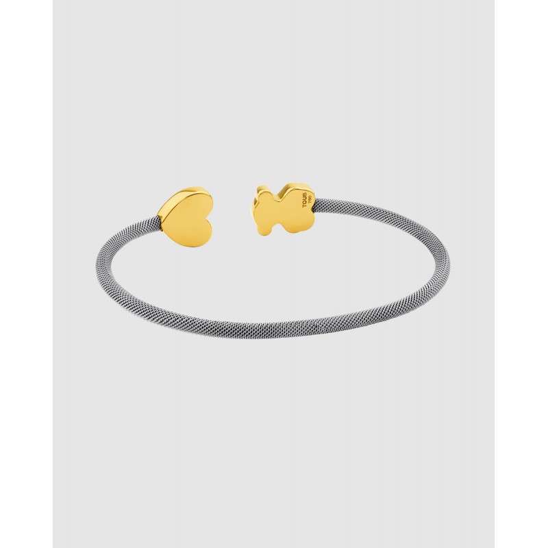 Pulsera Icon Mesh en acero Tous