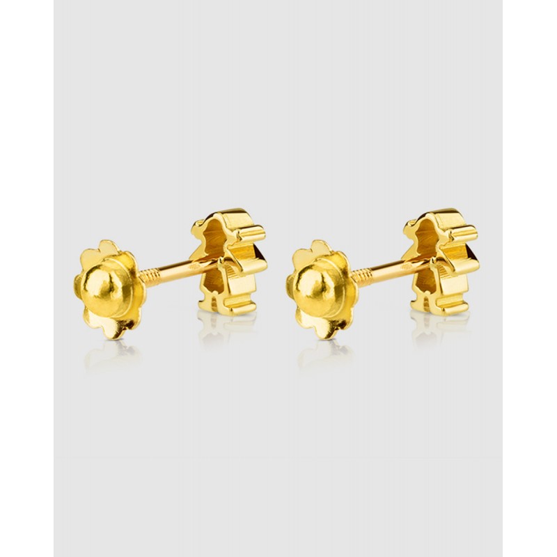 Pendientes Tous Basic de oro amarillo