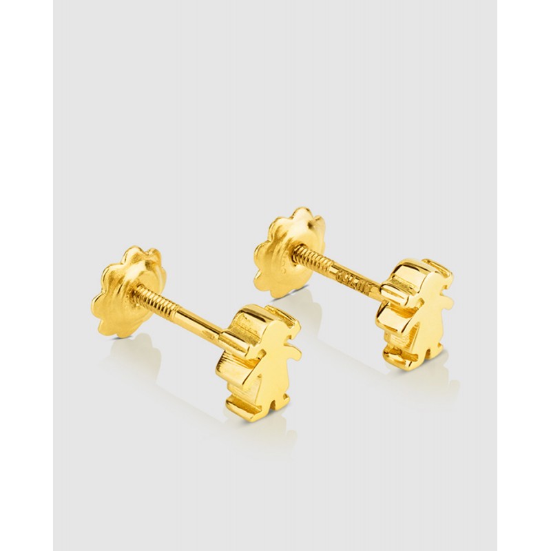 Pendientes Tous Basic de oro amarillo