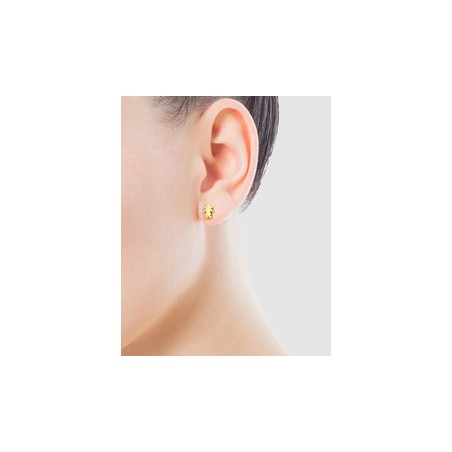Pendientes Tous Basic de oro amarillo