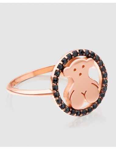 Anillo Tous Camille de plata vermeil...