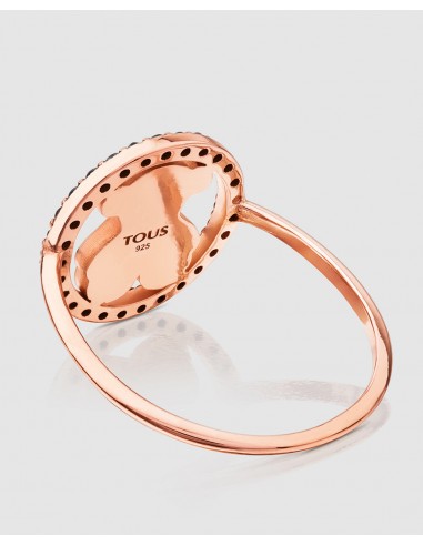 Anillo Tous Camille de plata vermeil...